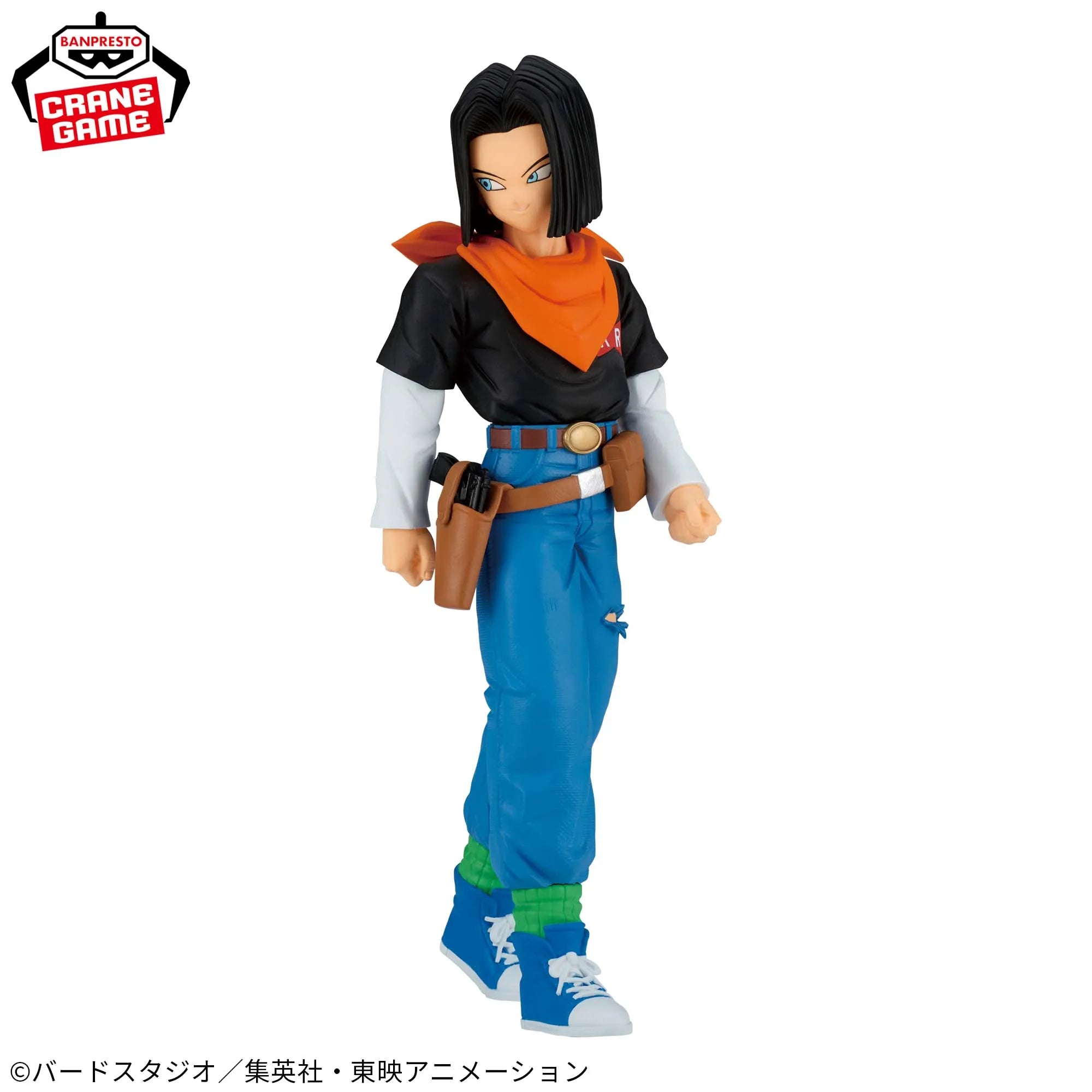 In stock Bandai Banpresto Dragon Ball Z Solid Edge Works The Departure Android 16 17 18 Collectible Model Toys Figures Gift