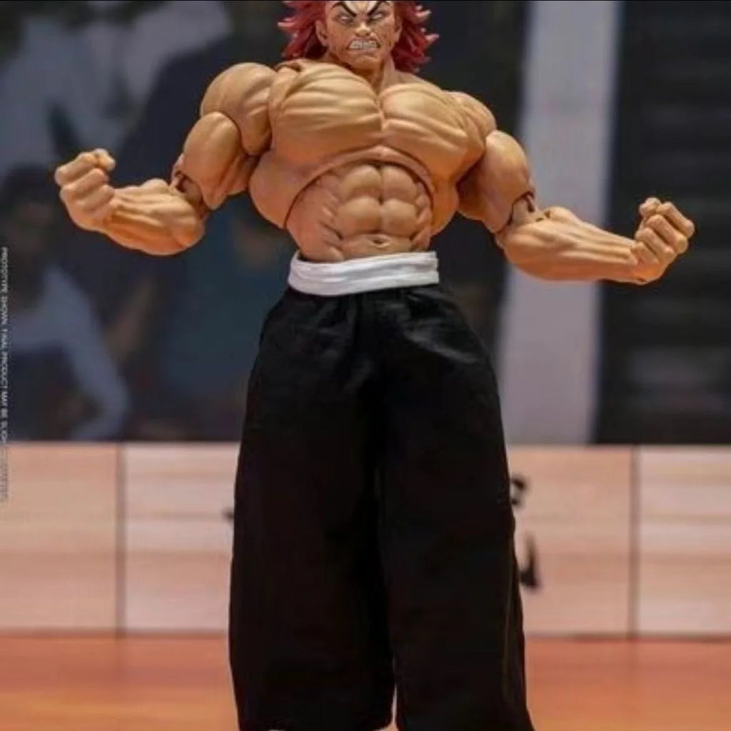 18cm Storm Toys Son Of Ogre Baki Anime Figures Yujiro Hanma Action Figure Statue Collection Figurine Model Doll Toys Kids Gift