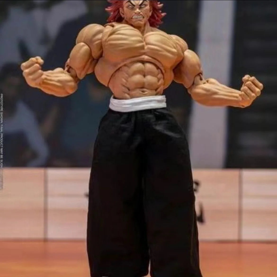 18cm Storm Toys Son Of Ogre Baki Anime Figures Yujiro Hanma Action Figure Statue Collection Figurine Model Doll Toys Kids Gift