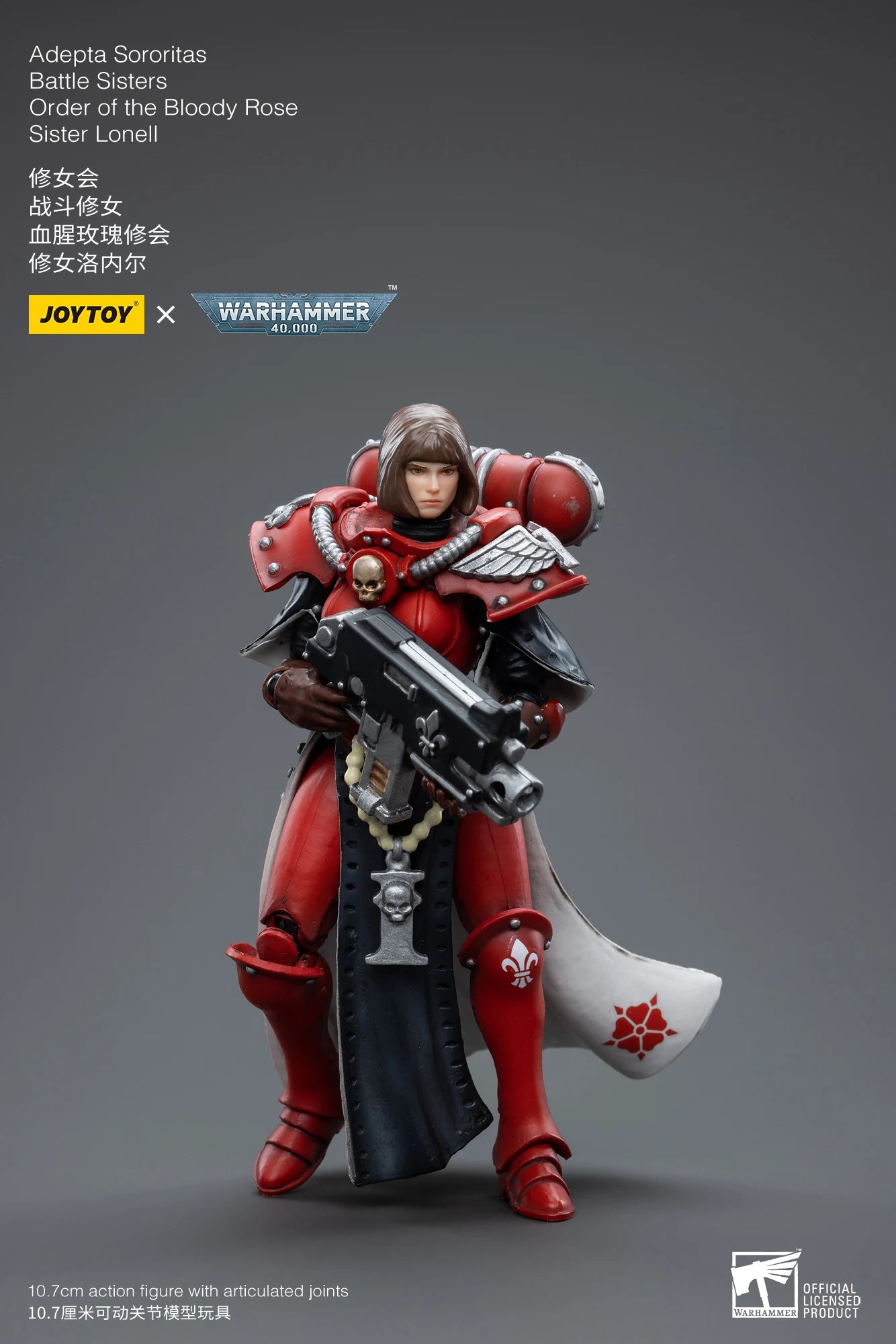 JOYTOY 1/18 Action Figure 40K The Horus Heresy Battle Sister Figures And Mechas Anime Military Model