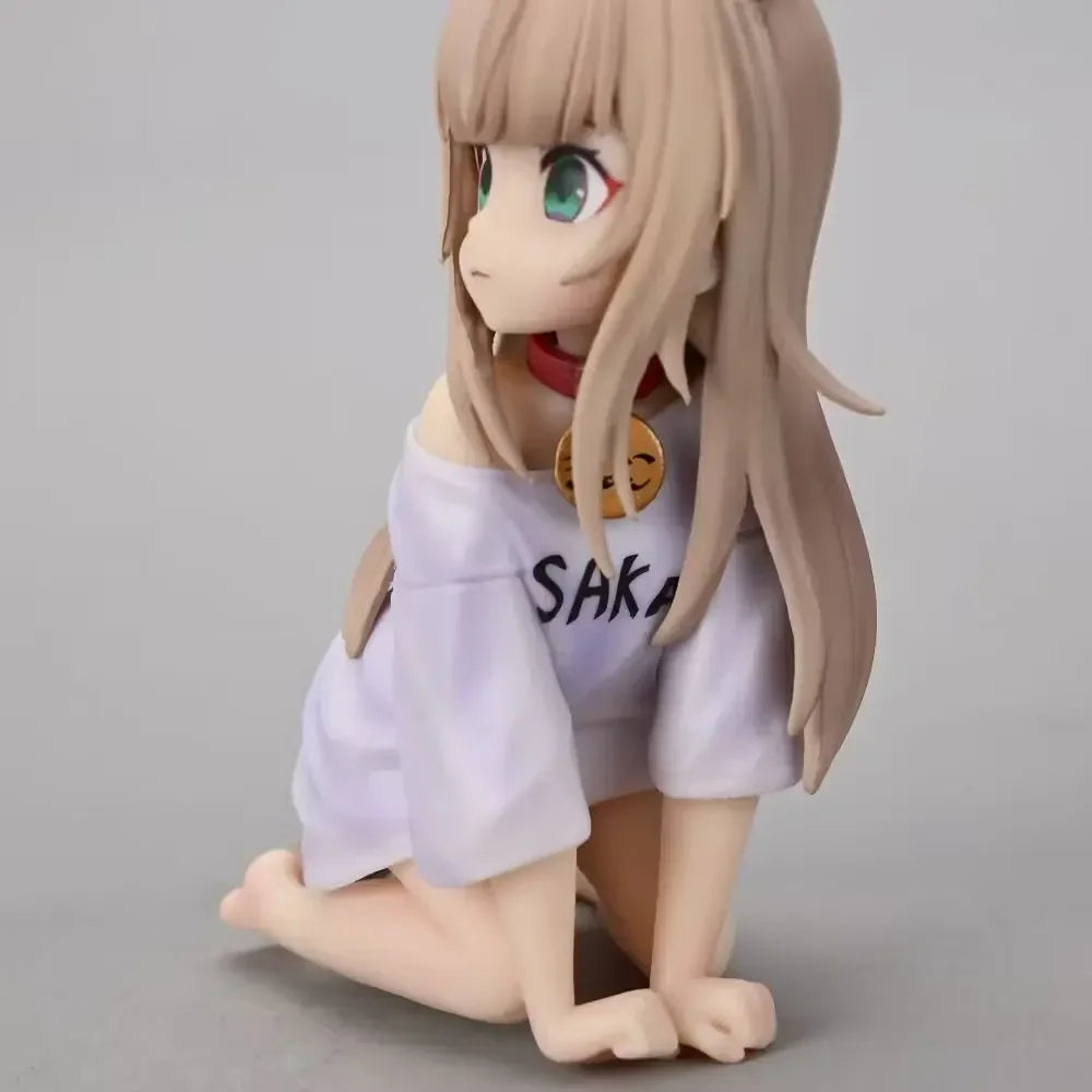 12cm Palette My Cat Is A Cute Girl Anime Figure Cute Cat Girl Model  Peripherals Action Figures Birthday Gift Toys Game Kids