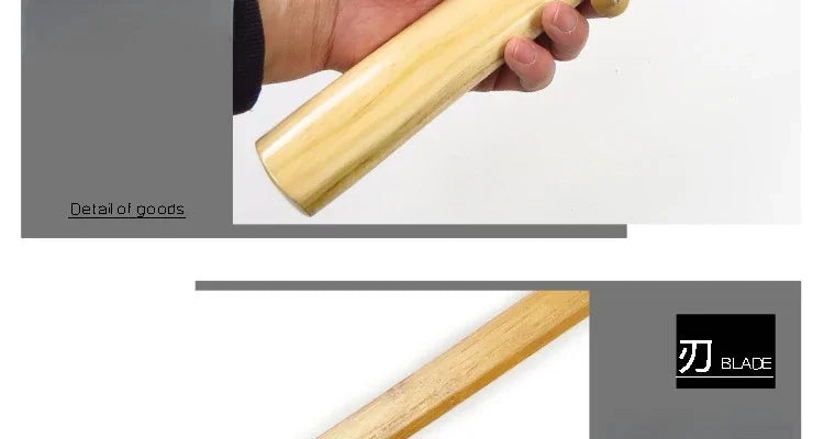 Japanese Katanas Wood Kendo Bamboo Knife Fighting Tools Training Sword Wushu Sports Entertainment Martial Arts Weapons Equipment