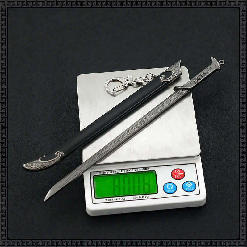 Thranduil's Sword Replica - 22cm/8.66in Sword Zinc Alloy Model, Non-Sharp, with Sheath, Ideal for Gifting, or Desk Display