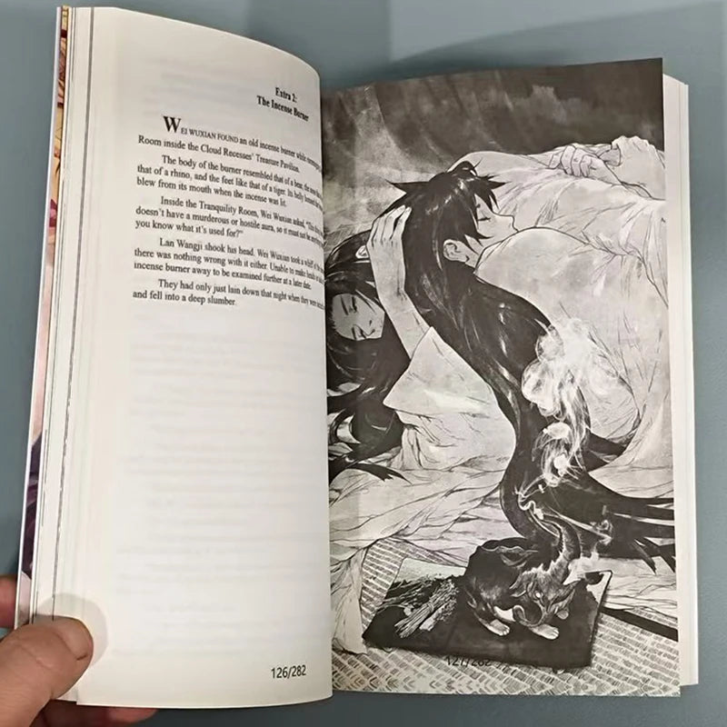 Volume 1-5 English comic book grandmaster of demonie cultivation Dan Mei fantasy novel MO DAO ZU SHI libros de manga  books