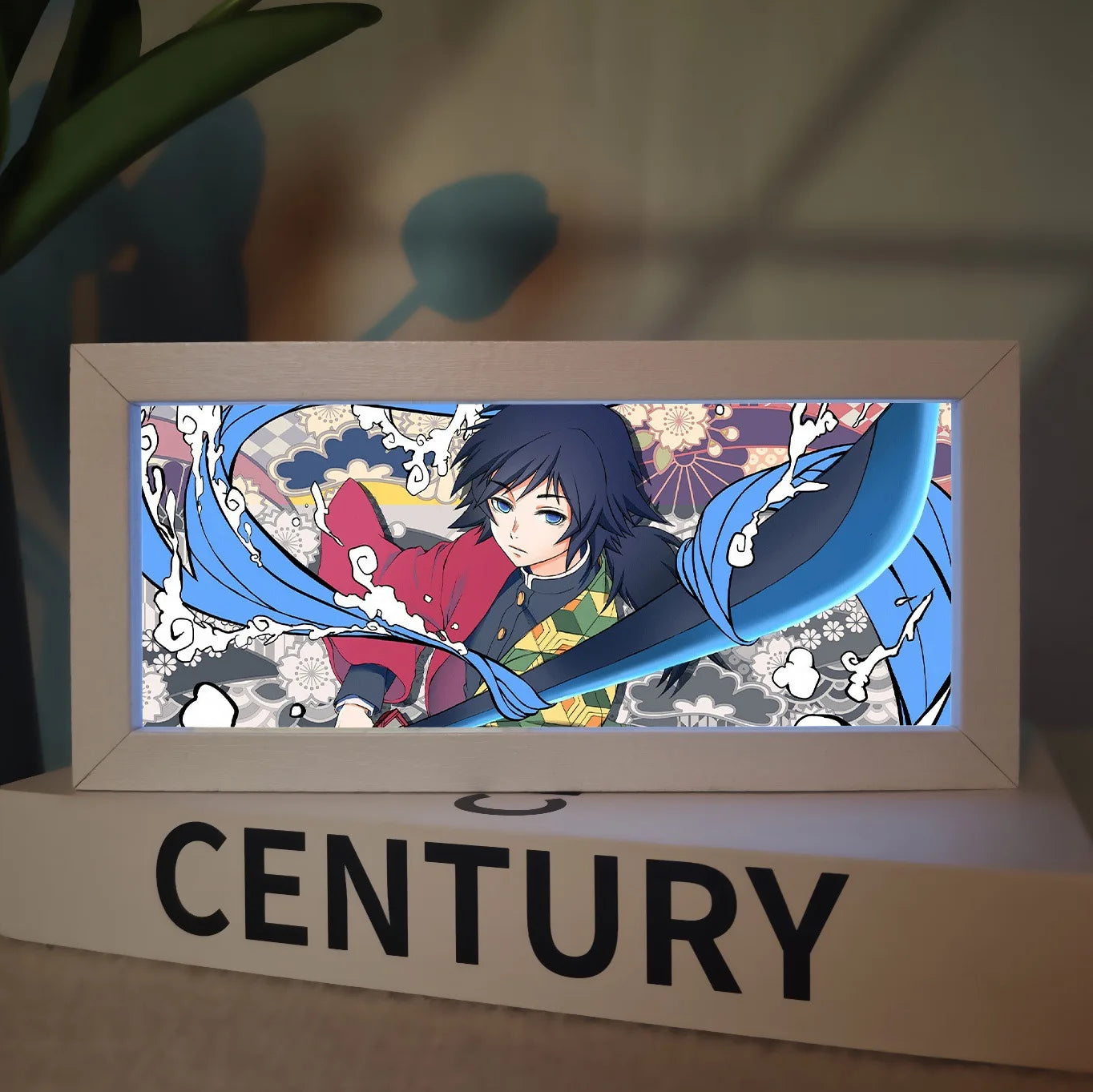 Demon Slayer Anime Merchandise Led Night Light Exquisite Painting Bedroom Atmosphere Desk Lamp Desktop Decoration Ornament Gift