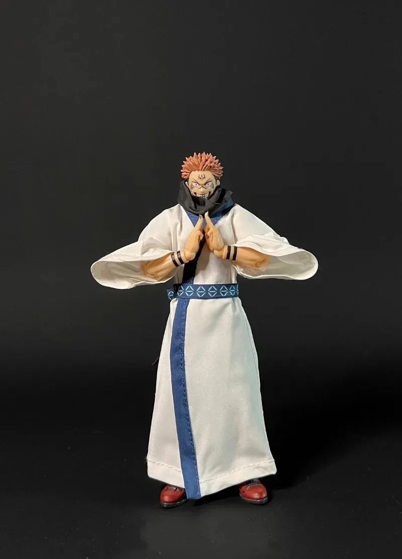 In Stock Jujutsu Kaisen SHF Ryomen Sukuna White Commoner（Clothes Only, Figures Not Included）