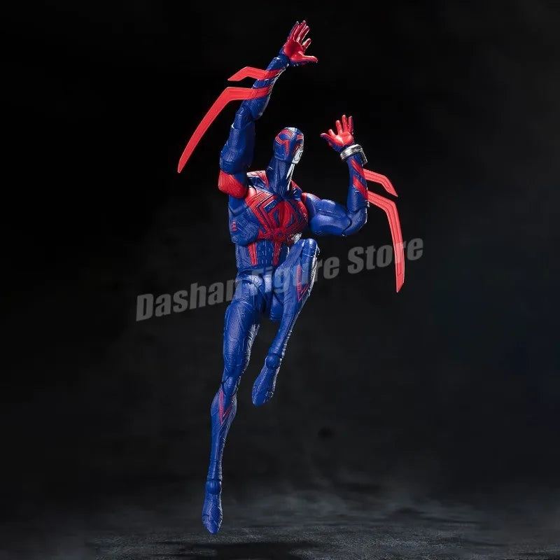 SHF Miguel O'Hara Miles Gwen Action Figure PVC Movable Collection Across the Spider-Verse Figures Superhero CT O Hara Model Toys