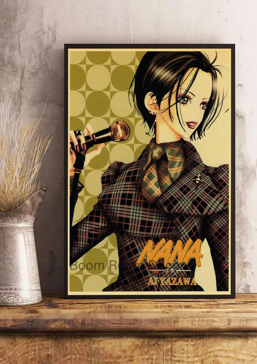 NANA Retro Kraft Poster