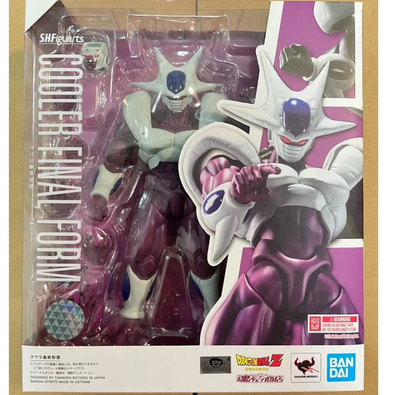100%Original BANDAI S.H.Figuarts Son Gohan Vegeta Android 16  Frieza Turles Dodoria Dragon Ball Z Action Figures Model Toys