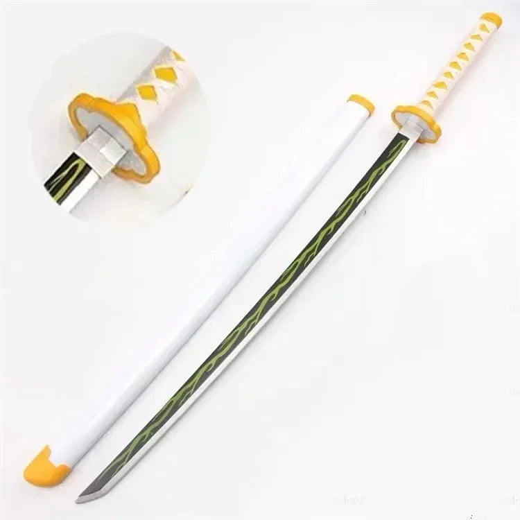 104cm Large Katana Schwert Wood Blade Sword Anime Cosplay Prop Ninja Knife Real Size Japanese Katana Original Samurai Sabre Gift