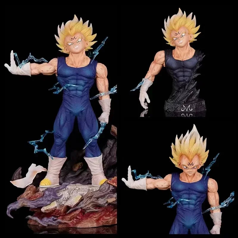 20cm/7.87inth Anime Dragon Ball Z Majin Vegeta Figure Pvc Action Figures Vegeta Figurine Gk Statue Collection Model Toys