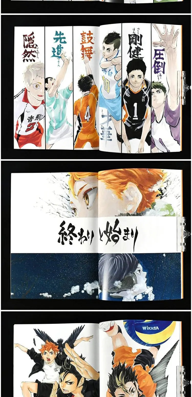 Japan Anime Haikyu Art Collection Cartoon Book Japanese Edition Comic Book Hinata Shoyo japanes