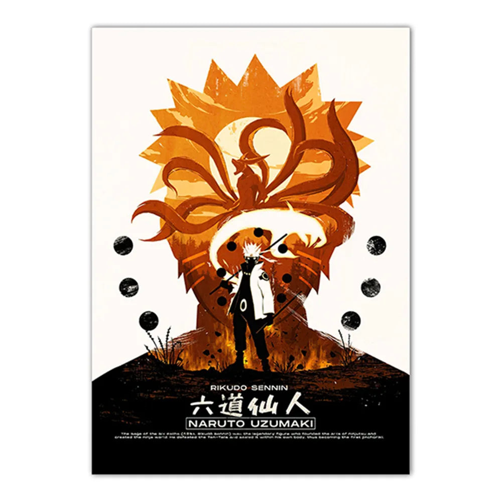 Naruto Sasuke HD Poster