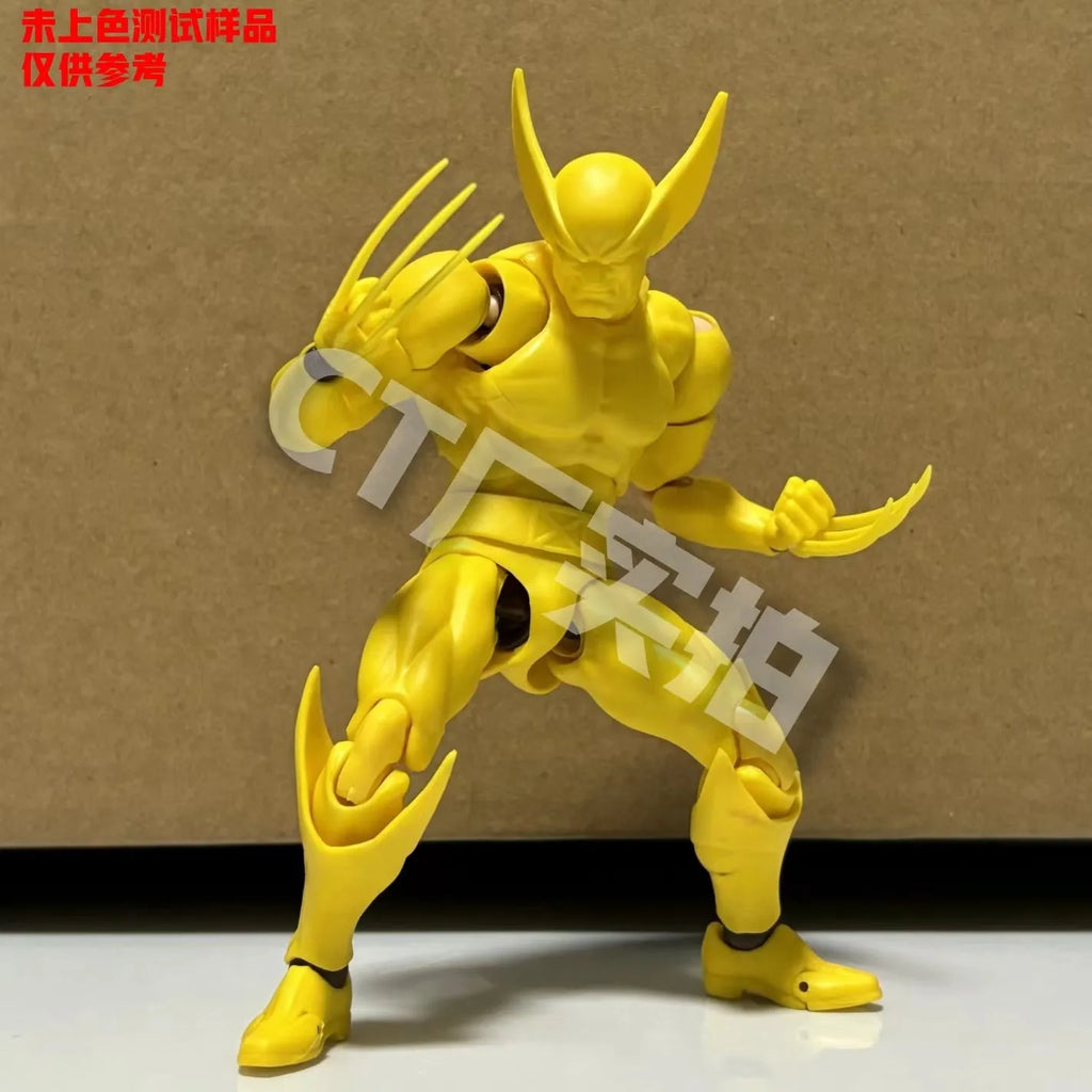 Ct Mafex 138 Wolverine Action Figures Toys Set High Quality Movable Statue Model Doll Collectible Ornaments Halloween Xmas Gifts