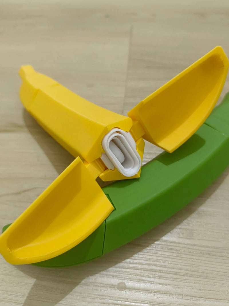 Gravity Katanas Sword Banana Shape Retractable Swords Decompression Katana Stress Relief Toy Knife Chindren Christmas Gifts
