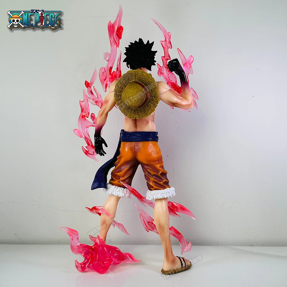Luffy Flowing Cherry Figure
