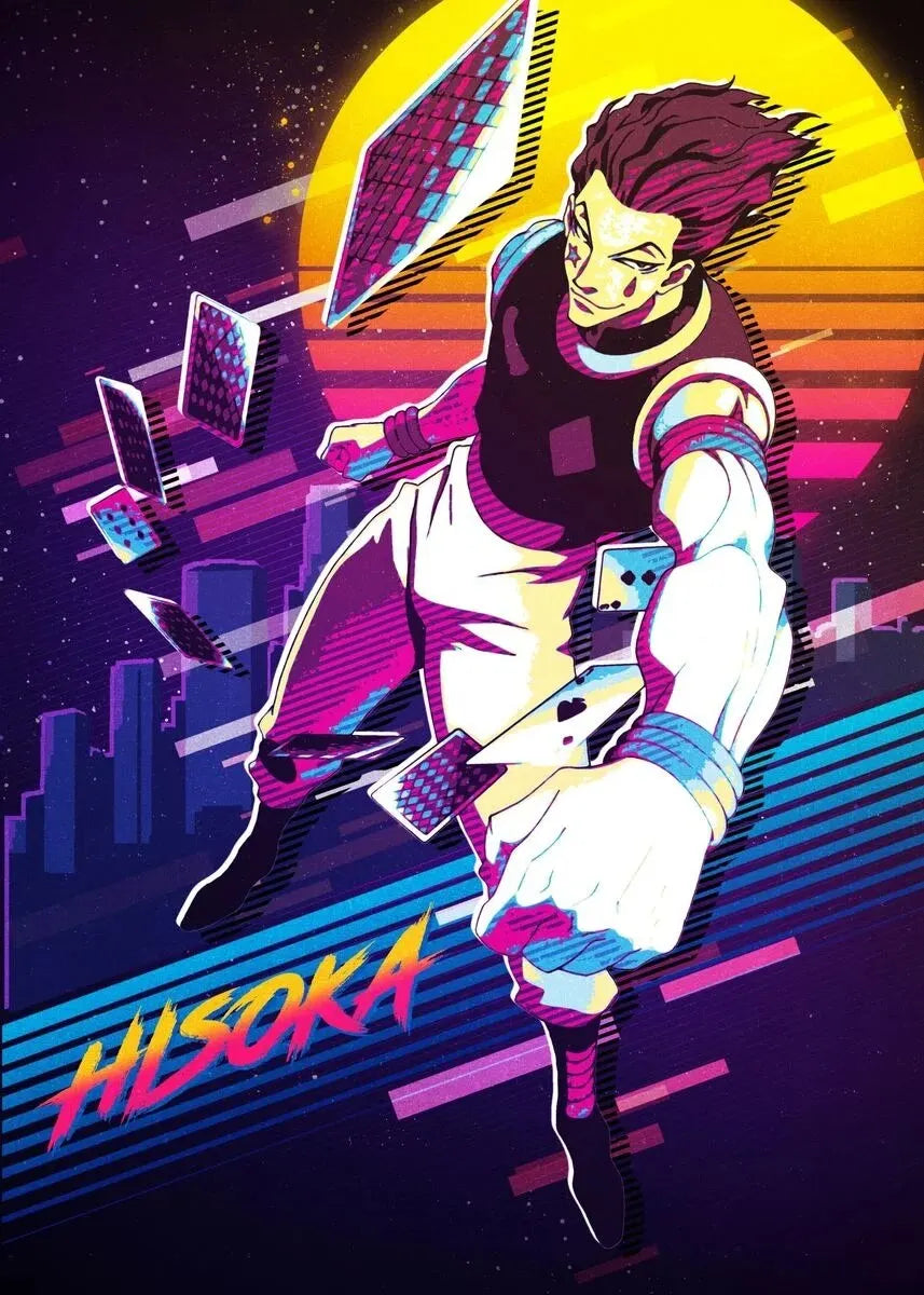 Hunter x Hunter Retro Poster