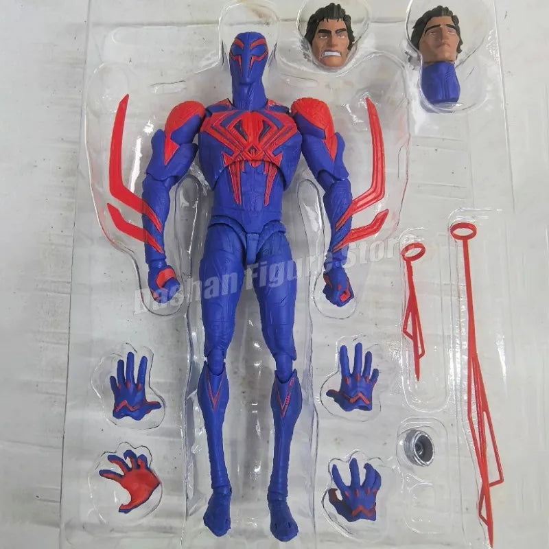 SHF Miguel O'Hara Miles Gwen Action Figure PVC Movable Collection Across the Spider-Verse Figures Superhero CT O Hara Model Toys
