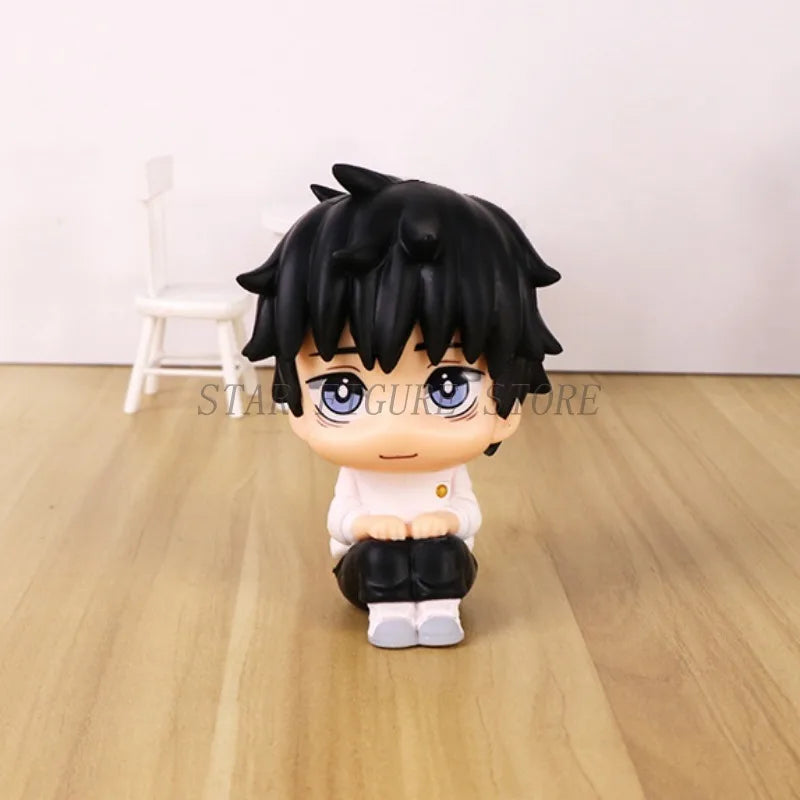 10cm Jujutsu Kaisen Action Figure Look Up Satoru Gojo Geto Suguru Figures Model Toys Q Version Anime LK Figurine PVC Collection