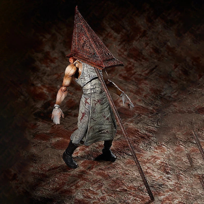 17cm Figma Sp-055 Silent Hill Revelation 3D Figure Red Pyramid Thing Action Figures PVC Collection Pyramid Head Model Toys Gifts