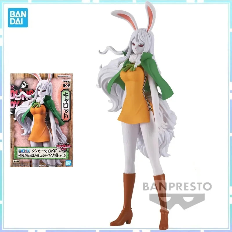 Bandai Original BANPRESTO Anime ONE PIECE DXF Carrot Wano Country PVC Action Figures Collection Model Ornament Toy
