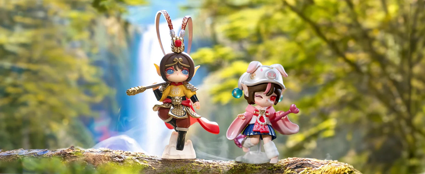 Robotime Rolife Suri Journey to the West Series Blind Box Action Figures Doll Toys Surprise Box Lady Toys - SIXX0