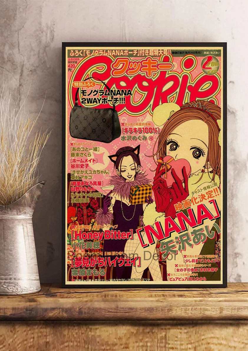 NANA Retro Kraft Poster