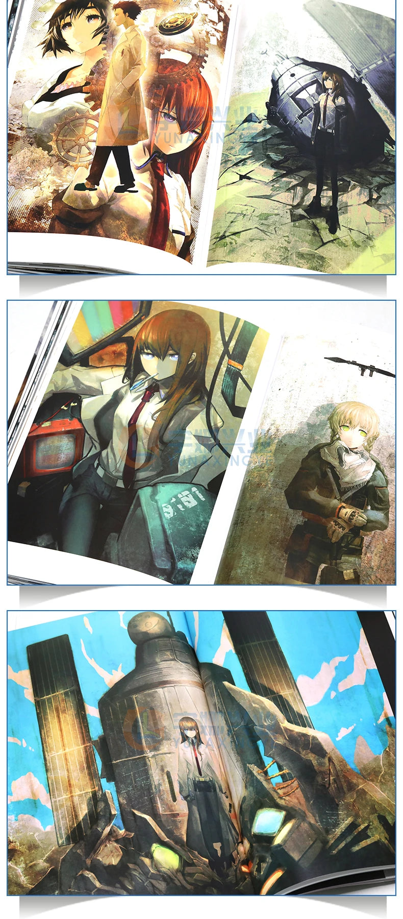 "Steins;Gate Artbook" Artbook Game Book Japanese Anime Character Setting Artbook