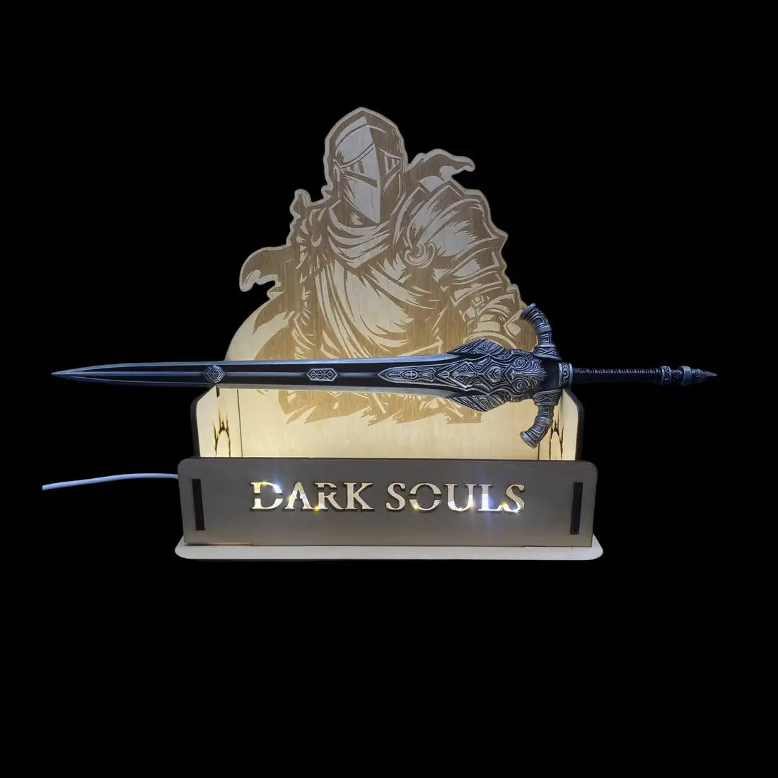30cm DARK SOULS Wolf Knight's Greatsword weapons model Game Peripheral Toy Sword Unsharpened Desktop Collected Exhibits Boy Gift