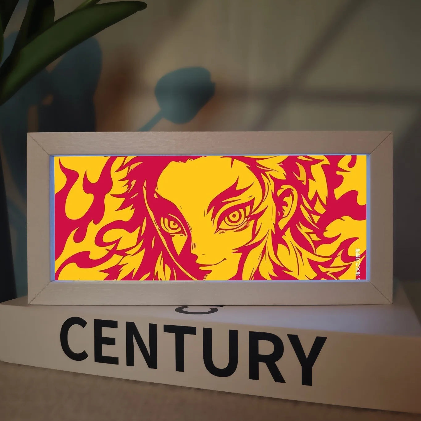 Demon Slayer Anime Merchandise Led Night Light Exquisite Painting Bedroom Atmosphere Desk Lamp Desktop Decoration Ornament Gift