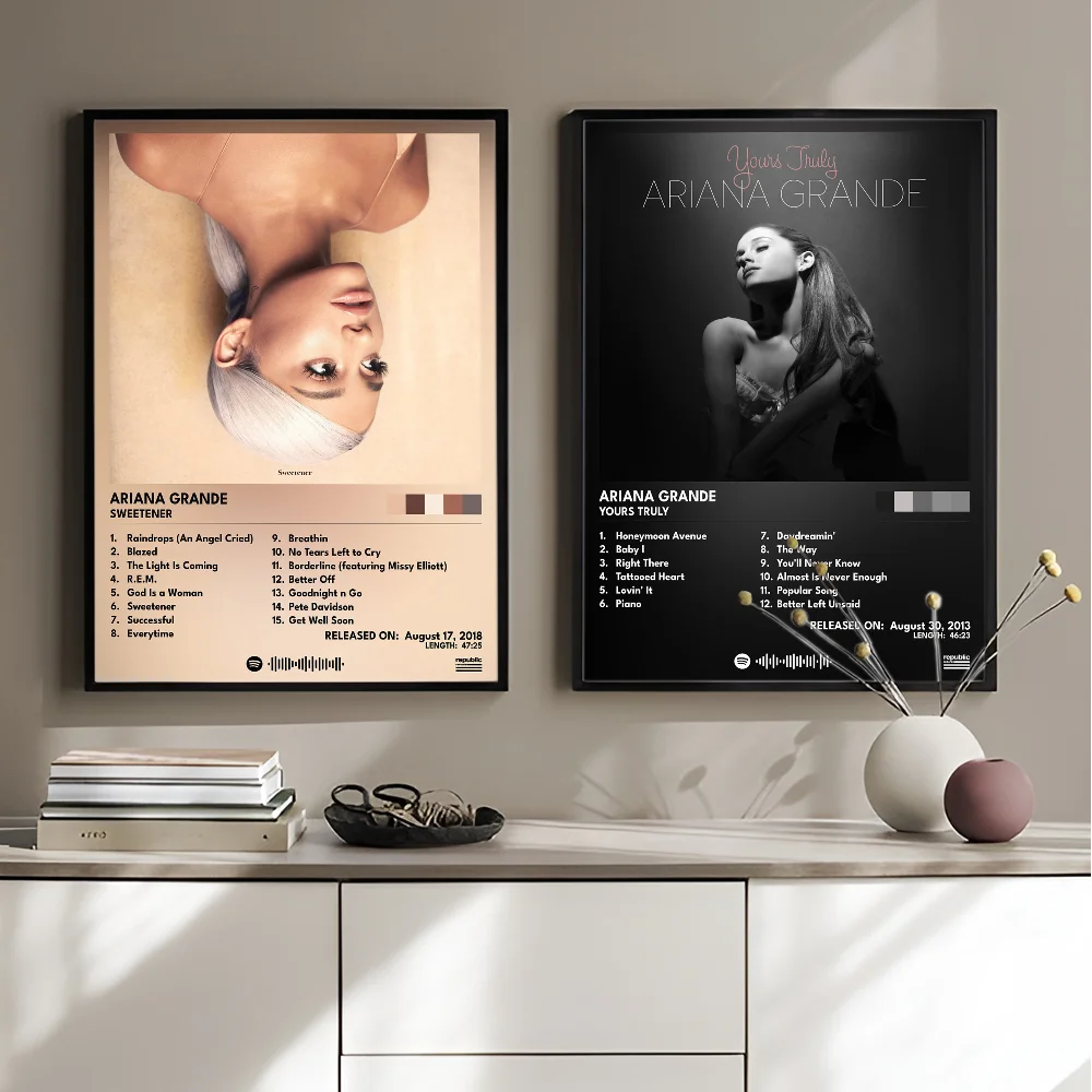 Ariana Grande Anime Poster
