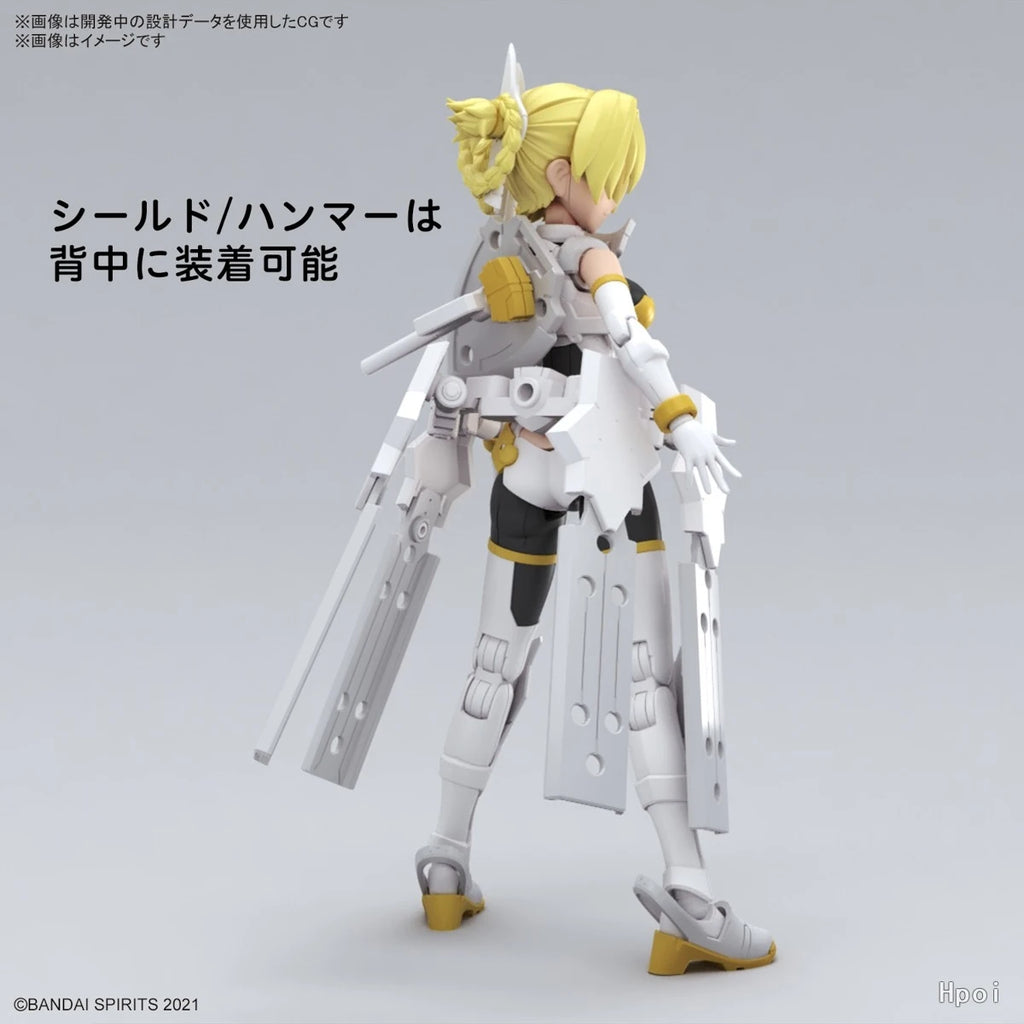Bandai Original Genuine 30 Minutes Sisters Yufia Eliene Stipla Laranel Siana Farina Neverlia Rishetta Palyton Models Toy Figures