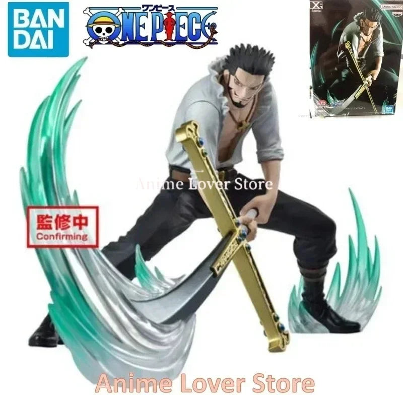 Bandai Banpresto Original One Piece DXF SPECIAL Luffy Ace Zoro Edward Newgate Dracule Mihawk Anime Figures Toys