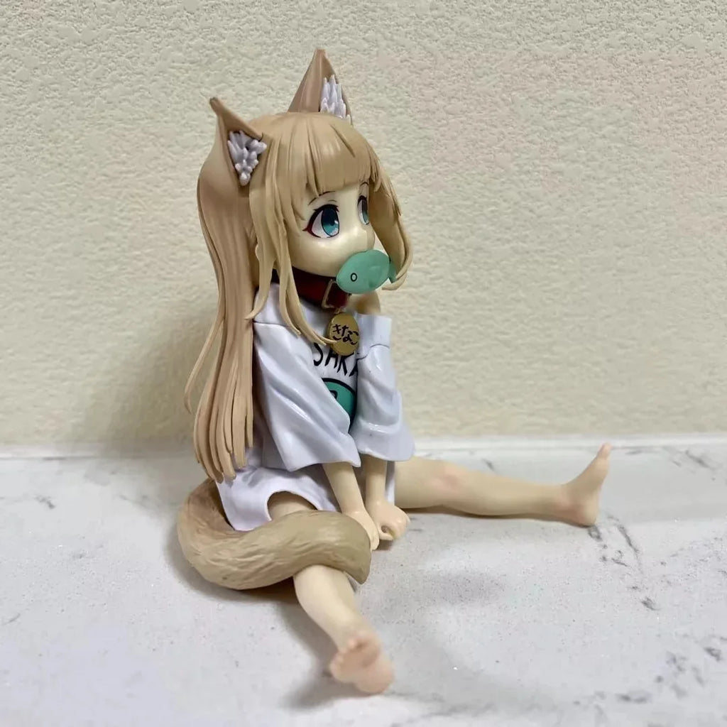 My Cat Is a Lovely Girl Anime Girl Figures Cat Ear Girl Kawaii Action Figure Collection Figurines Cute Model Doll Gift Kids Toys