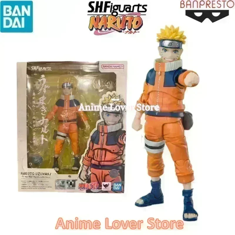 Bandai SHF Naruto Uzumaki Naruto Uchiha Sasuke Madara Haruno Sakura Hatake Kakashi Jiraiya Orochimaru Anime Figures