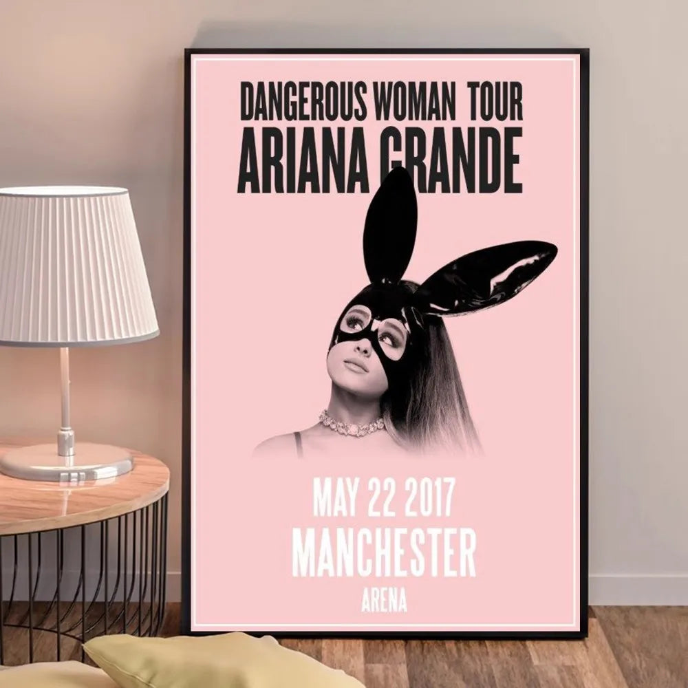 Ariana Grande Anime Poster