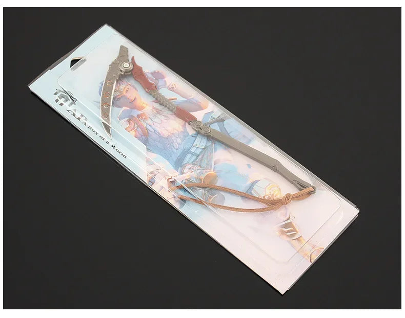 Apex Legends Heirloom Weapon Keychain18cm Dead Man's Curve Game Swords Metal Model 1 Real Katanas Coaplay Prop Gifts Toys Knife