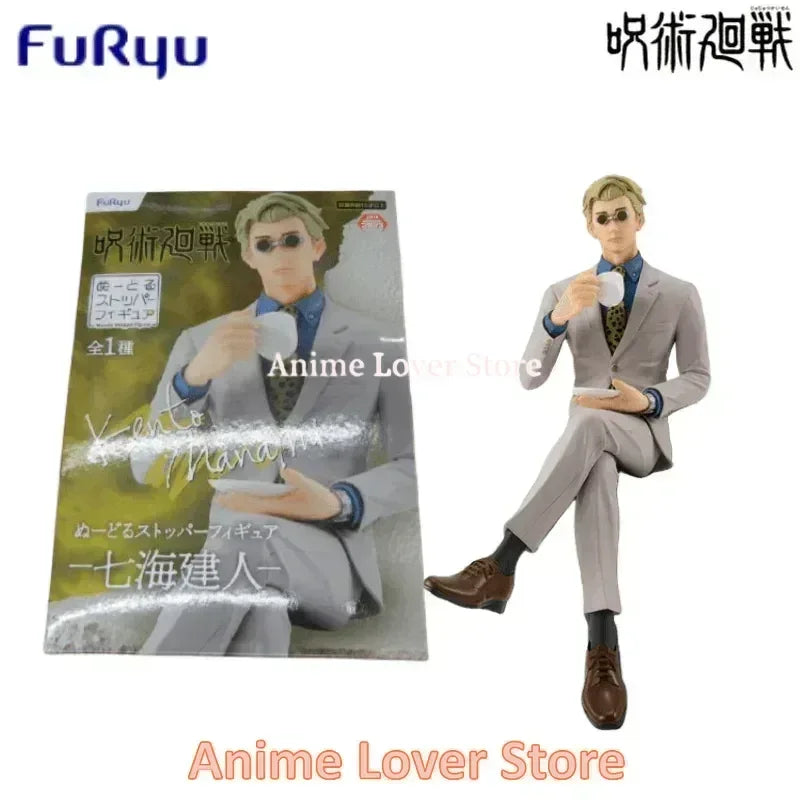 FURYU Original Jujutsu Kaisen Satoru Gojo Nanami Kento Itadori Yuji Fushiguro Megumi Kugisaki Nobara Noodle Stopper Figures