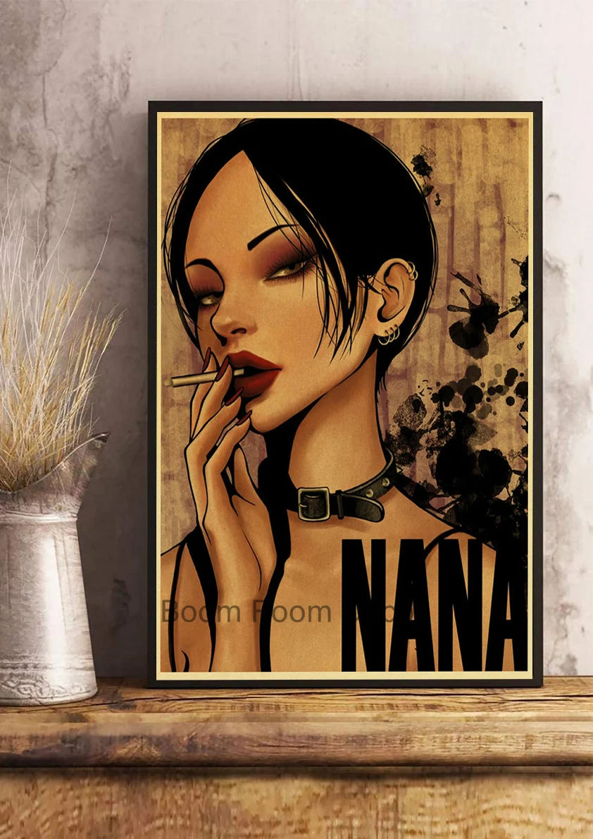 NANA Retro Kraft Poster