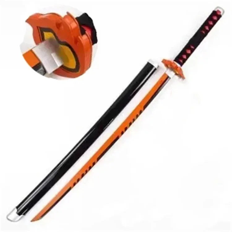 104cm Large Katana Schwert Wood Blade Sword Anime Cosplay Prop Ninja Knife Real Size Japanese Katana Original Samurai Sabre Gift