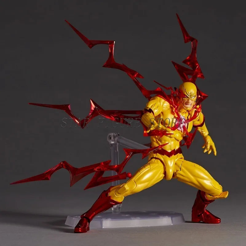 Amazing Yamaguchi Flash Spider-man Action Figure PVC Movable Collectible Toys Revoltech Black Panther Flashpoint Figures Model