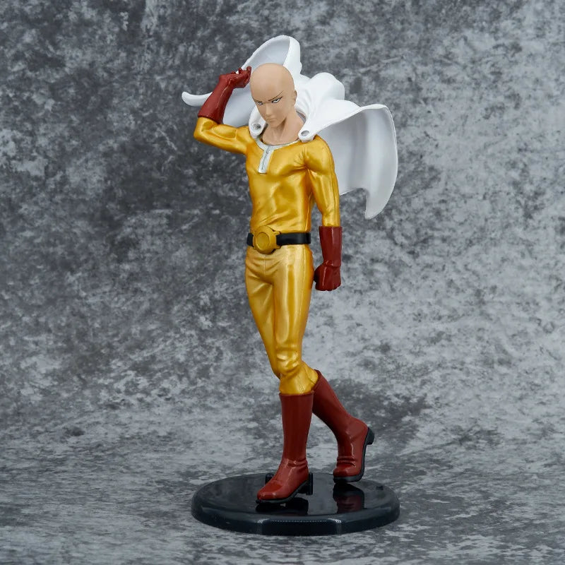 21cm Anime Saitama Figures One Punch-Man Action Figurine Pvc Statue Room Model Doll Decoration Collectible Ornaments Toys Gifts