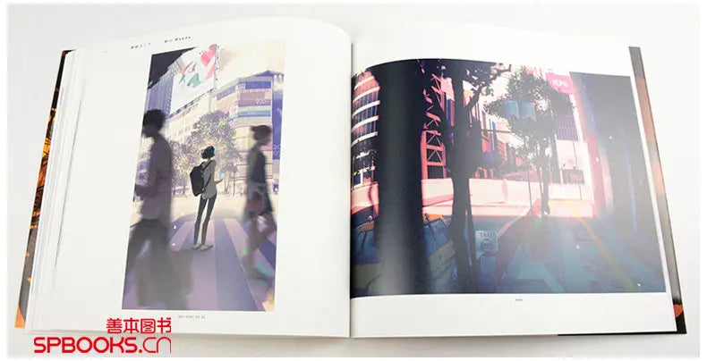 4 Books Set Japanese Original Illustration Art Book Dark Fantasy Nostalgia Parallel Scenes Can Purchase Separately