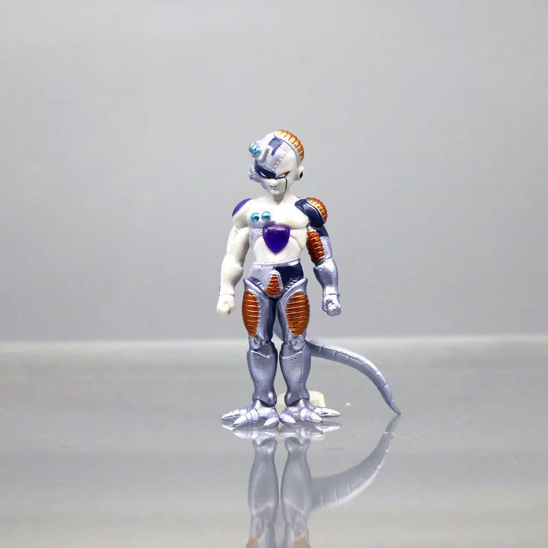 8pcs/Set Dragon Ball Z Frieza Figure Freezer Third Form Figurine PVC Action Figures Collection Model Toys Gifts