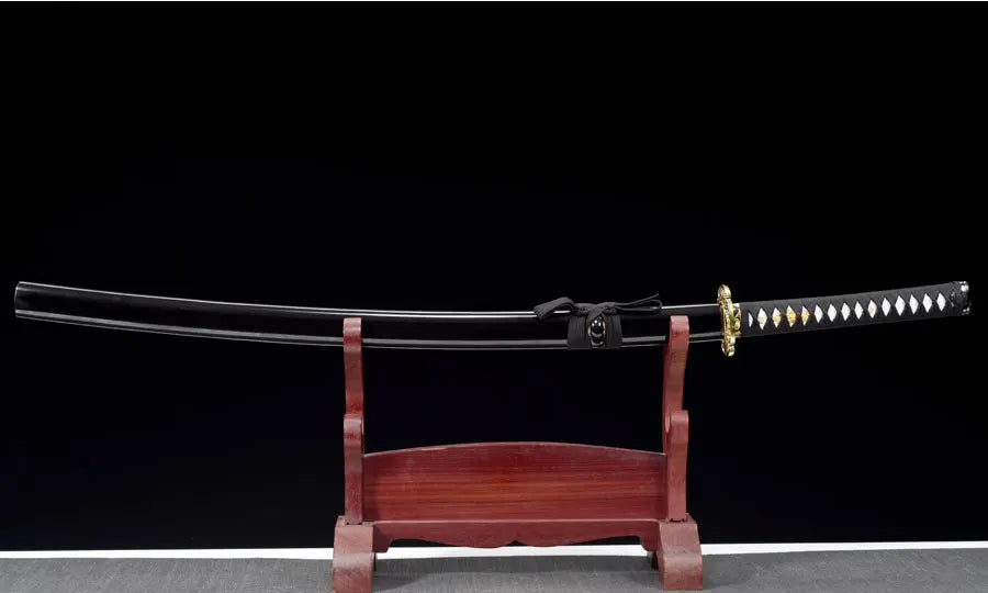 Gold Dragon Katanas 1045 Blade Real Chinese Swords Handmade Full Tang 41 Inch Cosplay Catana Decoration Swords