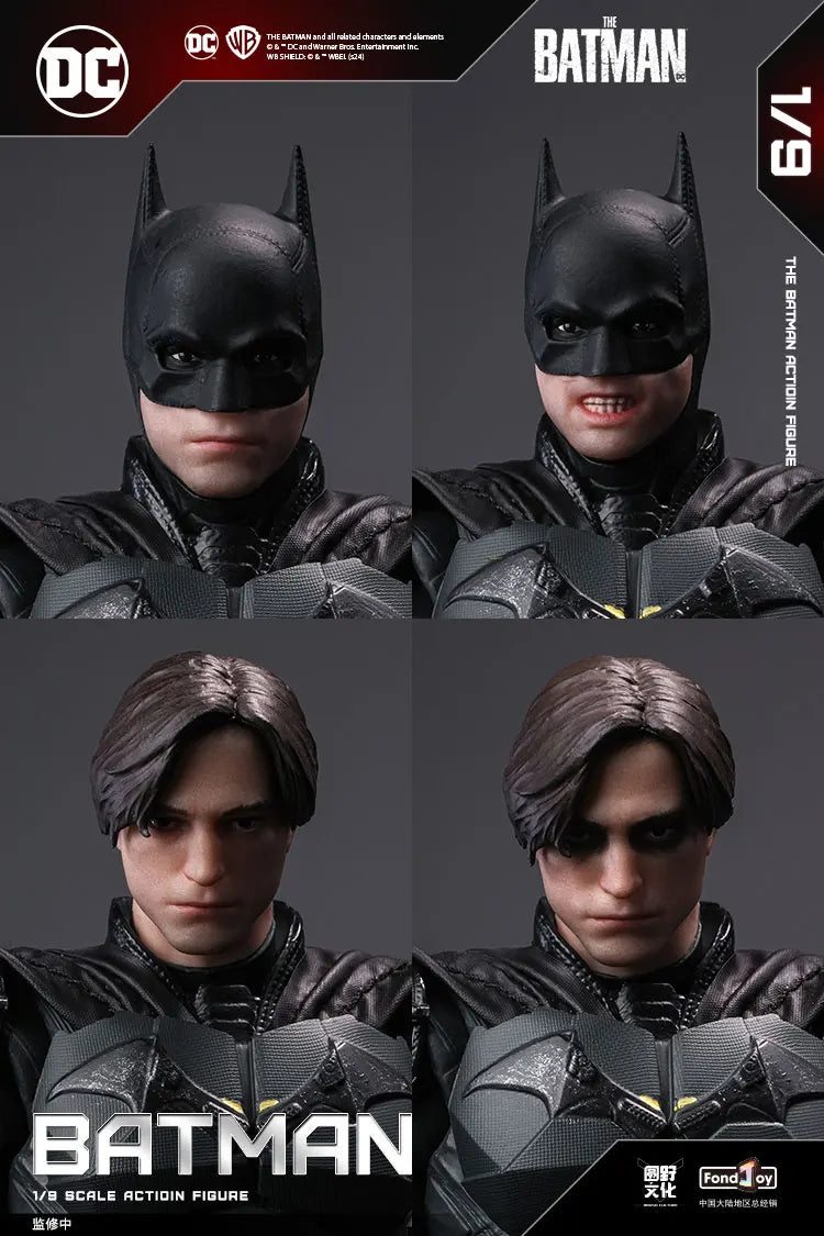 Originals DC Justice League The Batman Robert Pattinson Figure Batman  Anime Figures Collection Models Toys Gift