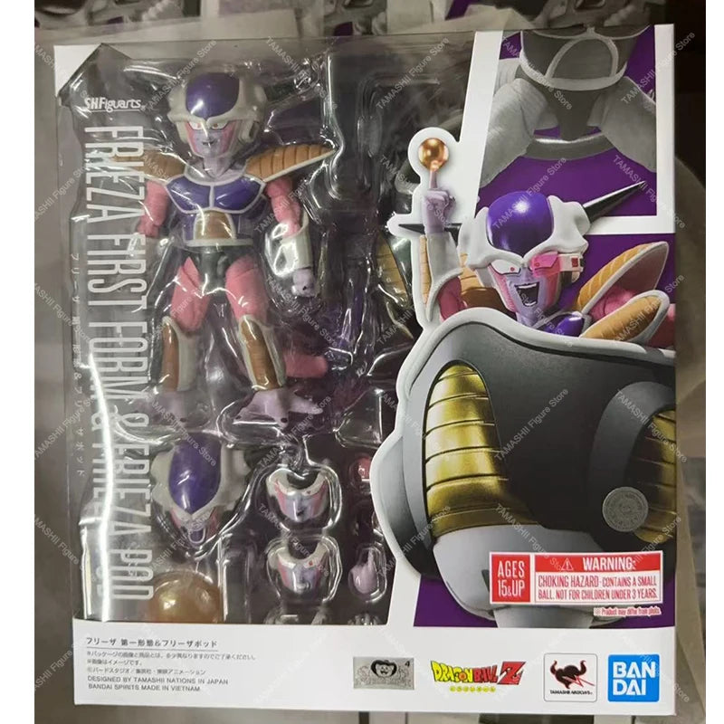 100%Original BANDAI S.H.Figuarts Son Gohan Vegeta Android 16  Frieza Turles Dodoria Dragon Ball Z Action Figures Model Toys