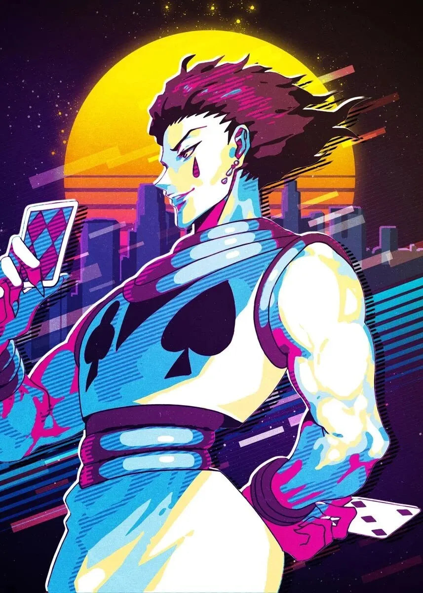 Hunter x Hunter Retro Poster