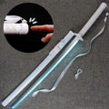 104cm Bleach Kuchiki Rukia Katana Sword Anime Ichigo Cosplay Prop Wooden Ninja Knife Real Size Japanese Katana Samurai Sabre Toy