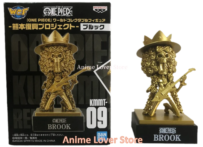 Bandai Original One Piece WCF Kumamoto Revival Plan Luffy Zoro Sanji Nami Usopp Robin Jinbe Chopper Anime Figures Toys for Kids